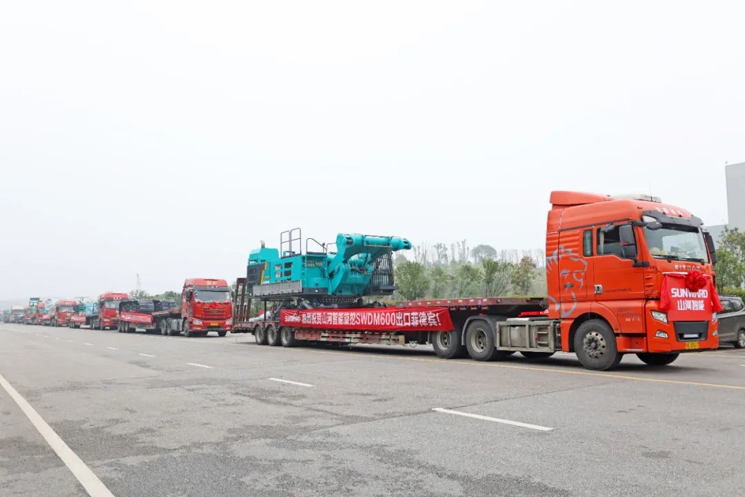 山河智能最大旋挖鉆機(jī)出口菲律賓，開啟拓展海外市場(chǎng)新篇章