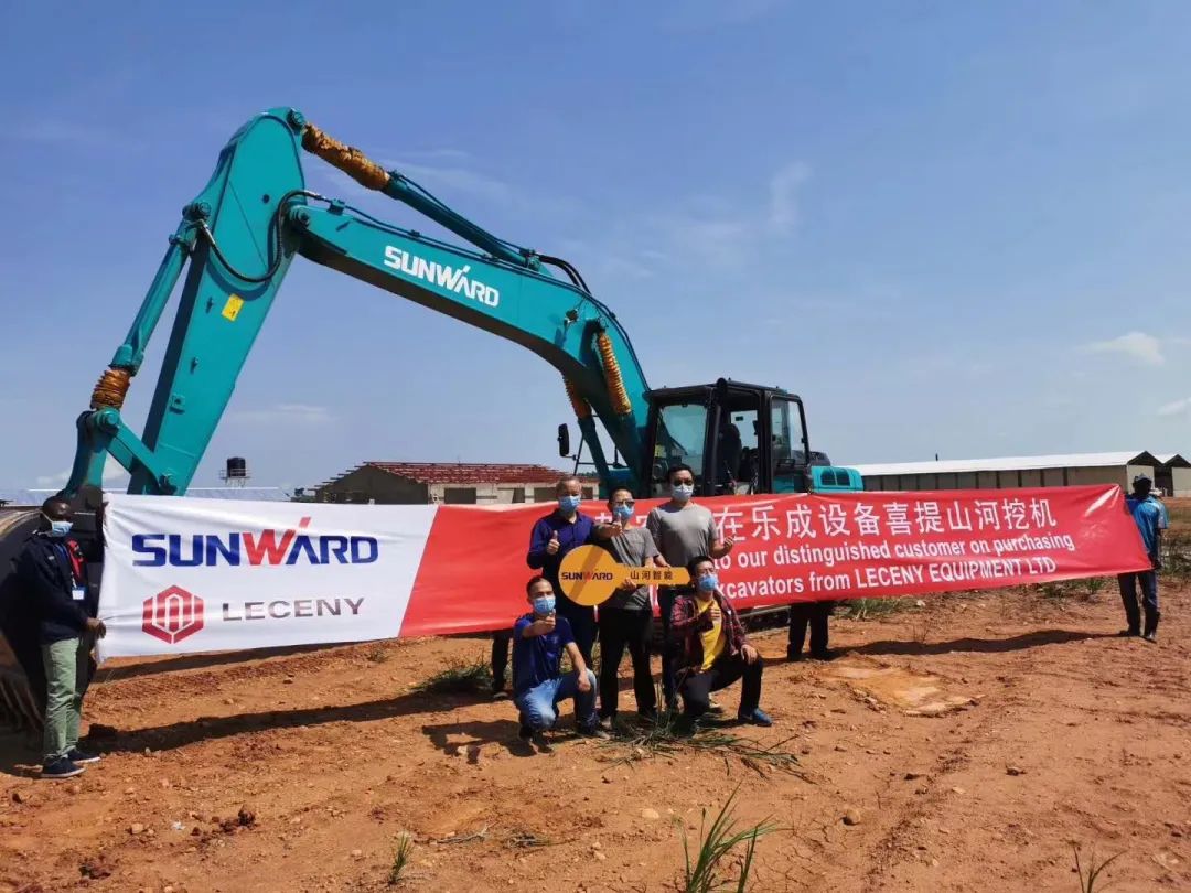 亮相中非經(jīng)貿(mào)博覽會！山河智能盡展工程機械國產(chǎn)品牌魅力