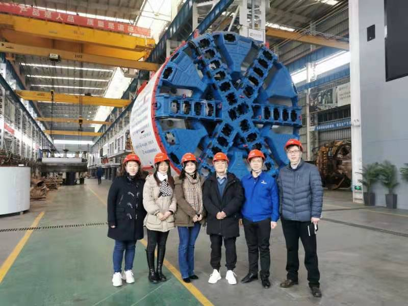 湖南省人工智能學會秘書長陳愛斌一行考察調研山河智能