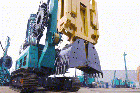 打造“明星產(chǎn)品”！山河智能地下連續(xù)墻液壓抓斗成功發(fā)布