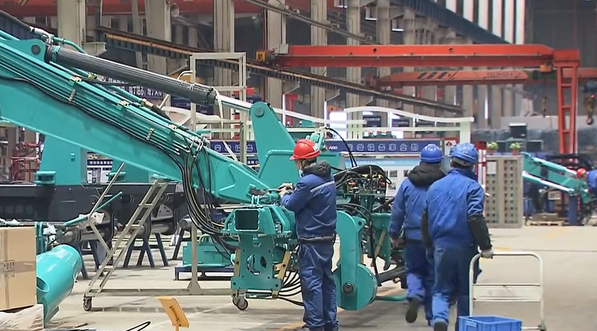 向著沖刺目標(biāo)全力以赴！山河智能正式開工