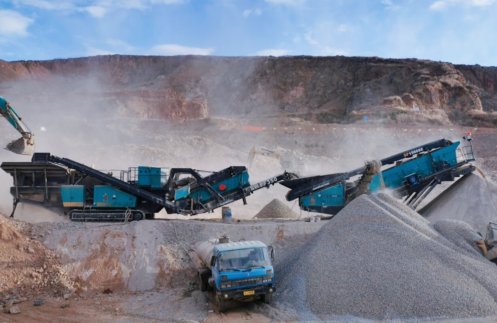 時(shí)產(chǎn)成品料400噸！山河普石勒破碎篩分成套設(shè)備助力云南礦山生態(tài)恢復(fù)項(xiàng)目