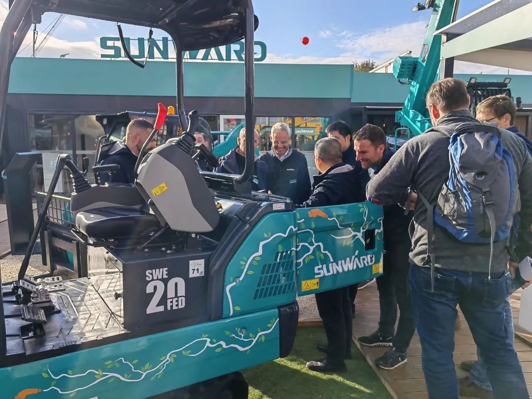 Bauma 2022 | 持續(xù)加碼歐洲高端市場，“山河綠”閃耀德國慕尼黑