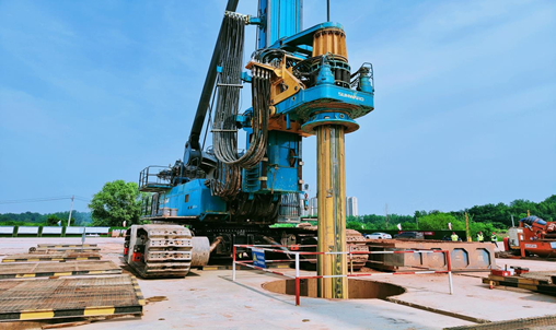 超級(jí)“樁”備實(shí)力亮劍！山河智能攜手武漢樂成建設(shè)攻克燕磯長(zhǎng)江大橋復(fù)雜地層施工難題