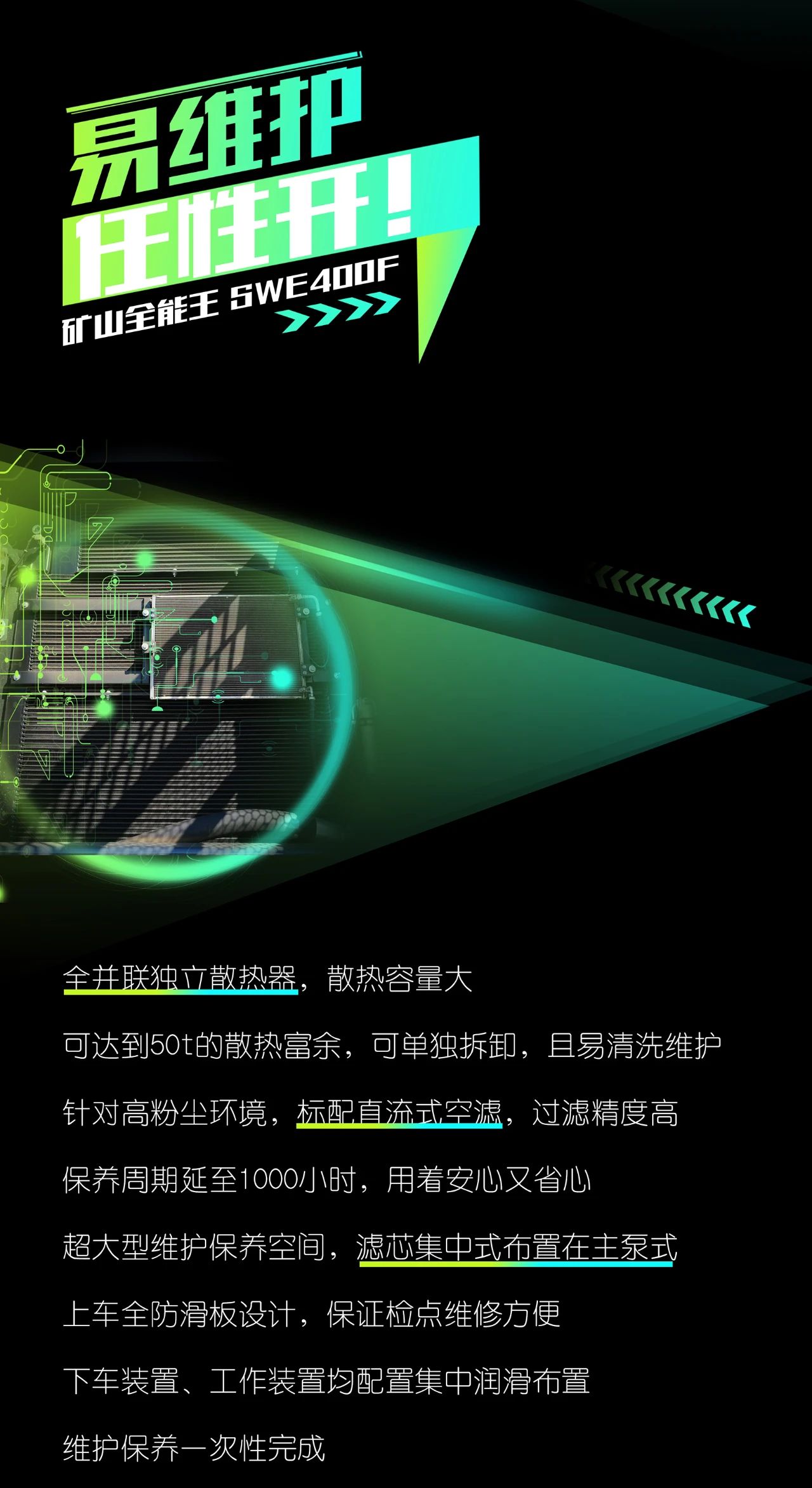 國四精品 | 要產(chǎn)能、夠有勁！“滿級”挖機(jī)還得看“礦山全能王”SWE400F