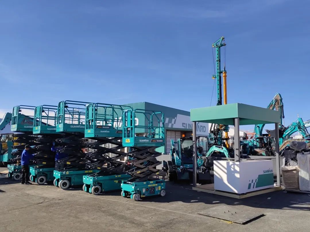 拉展直播 | 山河智能高空精品亮相2023美國拉展，哪款是你的最愛？