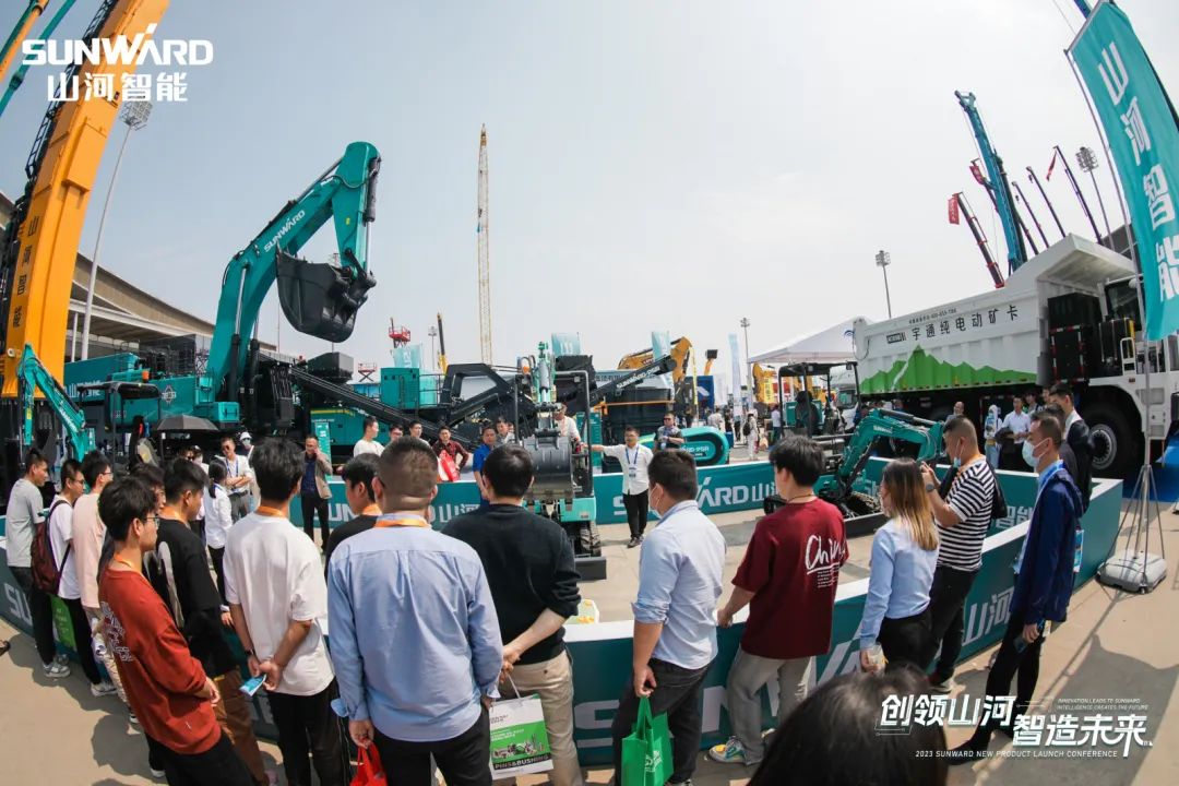 2023 CICEE | 山河智能亮相2023長(zhǎng)沙國(guó)際工程機(jī)械展！智能化、電動(dòng)化產(chǎn)品站C位