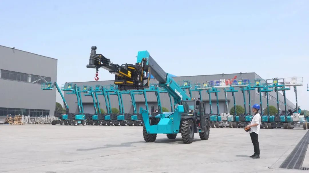 獨(dú)家定制！山河智能油缸更換機(jī)器人順利下線