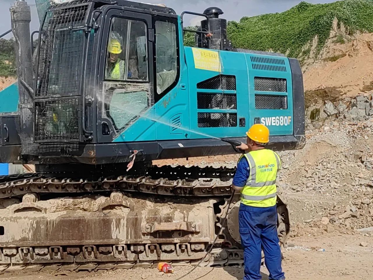 步履不停，服務不止！山河智能挖掘機服務萬里行火熱進行中