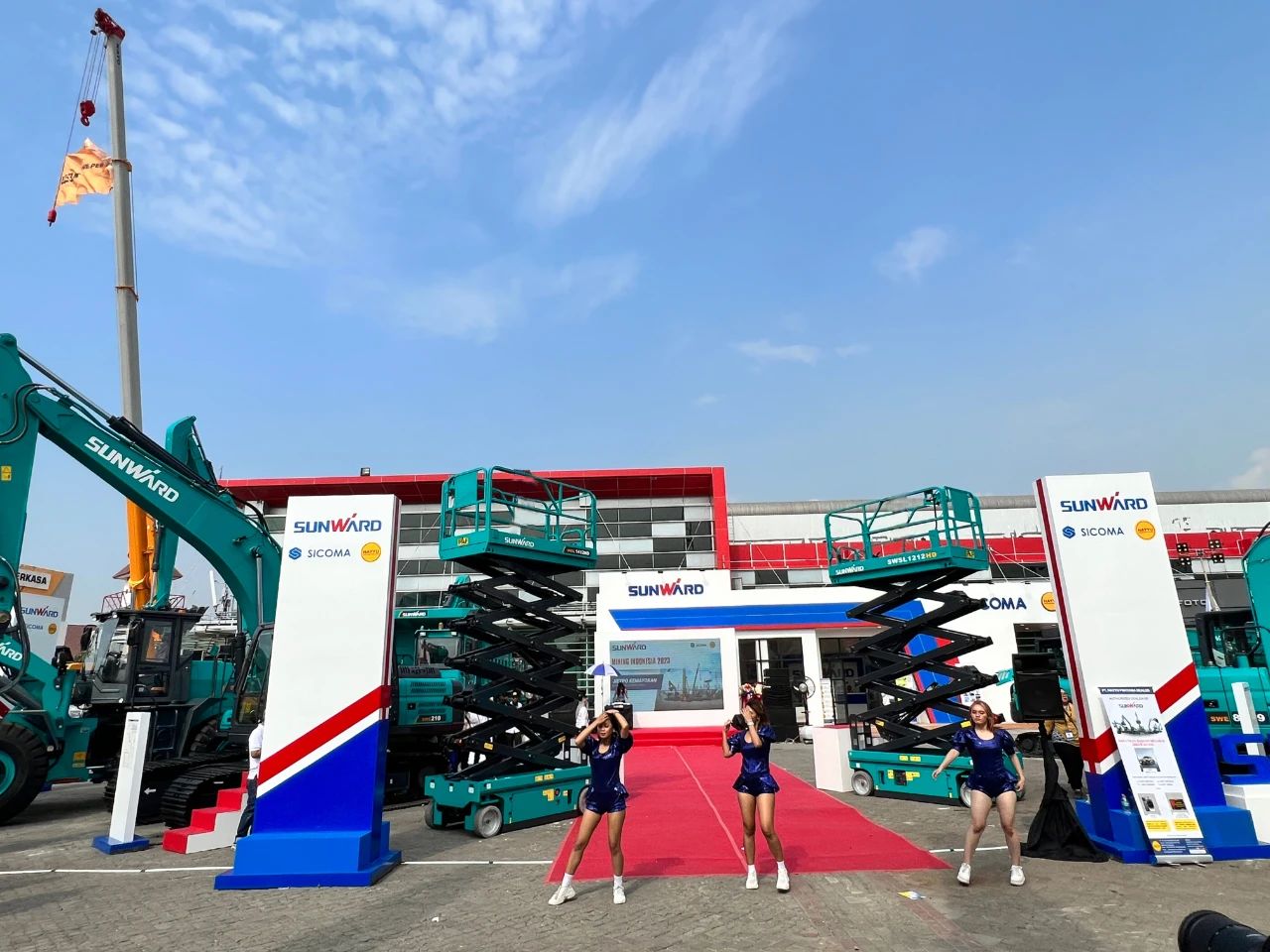 深耕細作，逆勢增長！山河智能盛裝亮相印尼雅加達礦業(yè)展