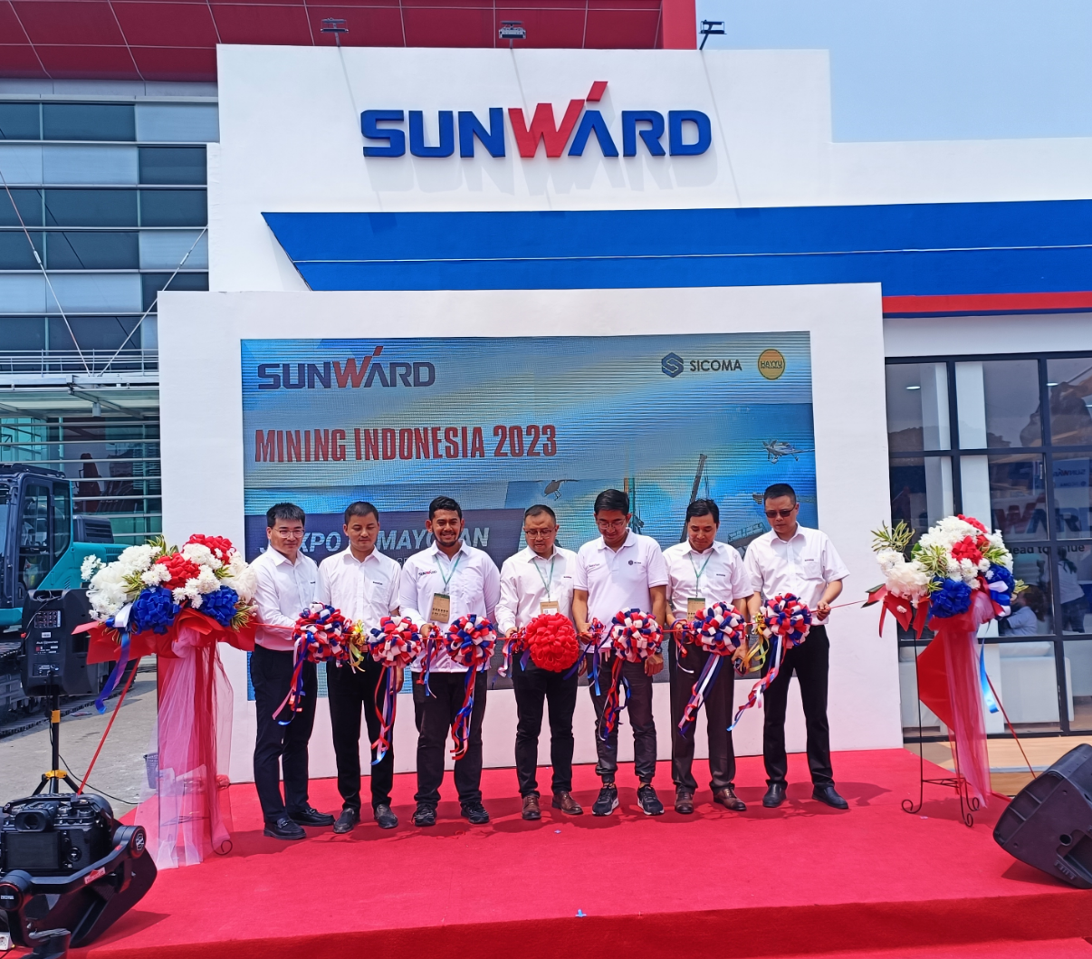 深耕細作，逆勢增長！山河智能盛裝亮相印尼雅加達礦業(yè)展