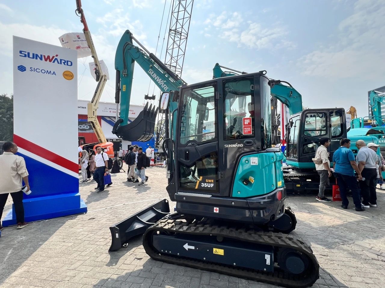 深耕細作，逆勢增長！山河智能盛裝亮相印尼雅加達礦業(yè)展