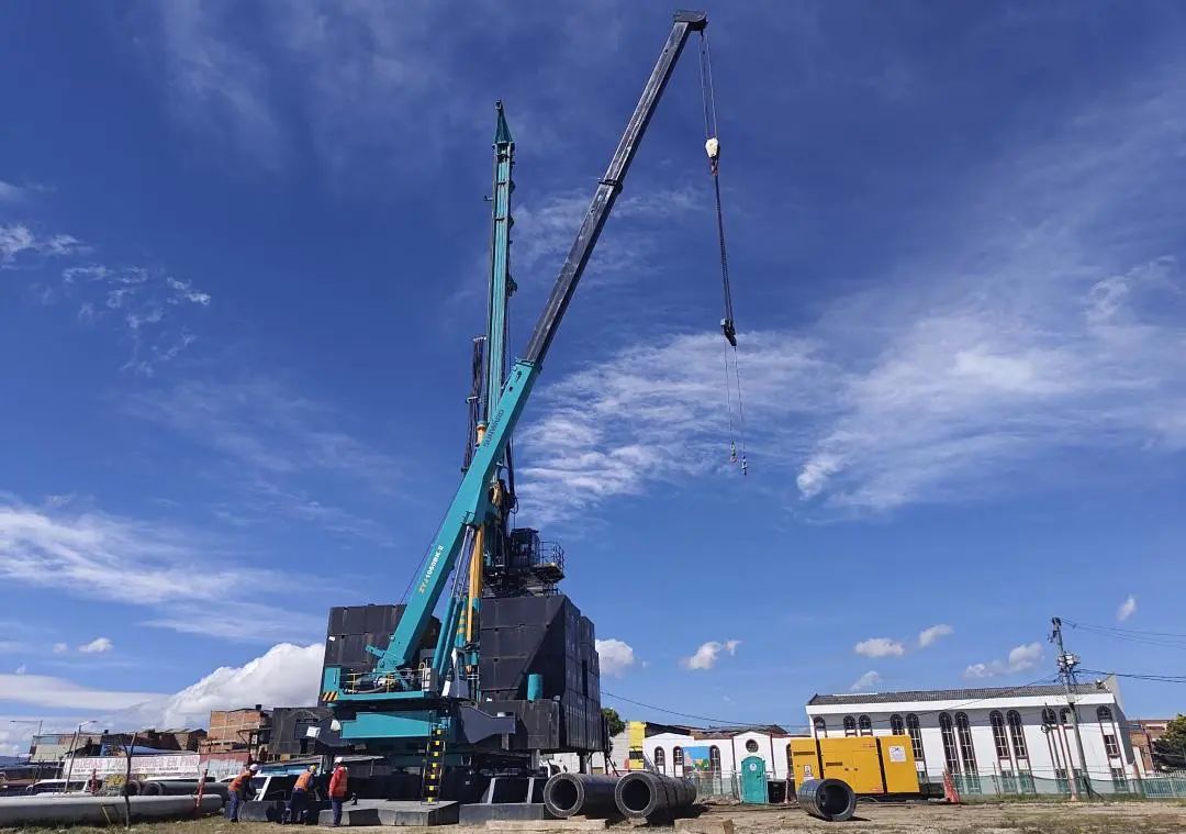 展現(xiàn)“中國(guó)制造”硬實(shí)力！山河智能PDP工法鉆機(jī)助建波哥大地鐵項(xiàng)目
