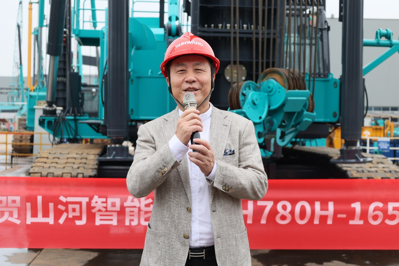 民族品牌獲認可！山河智能樁架產(chǎn)品交付香港客戶