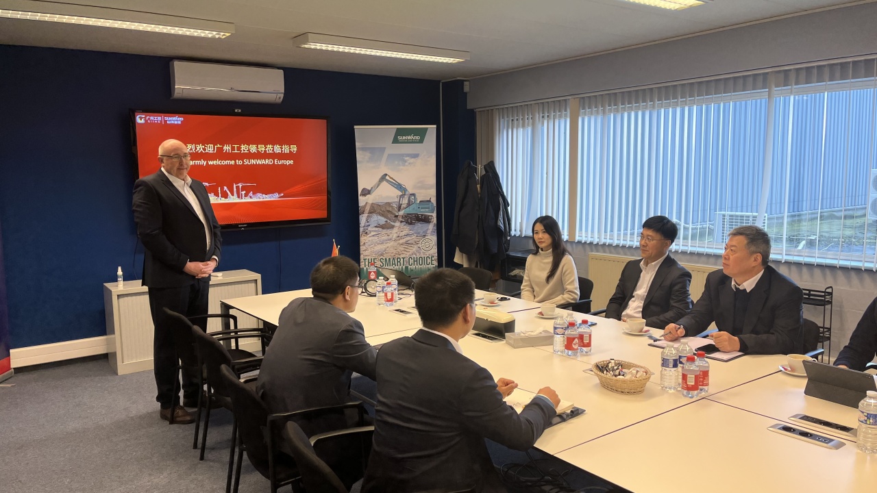 廣州工控黨委書記、董事長景廣軍率隊赴山河智能歐洲子公司考察