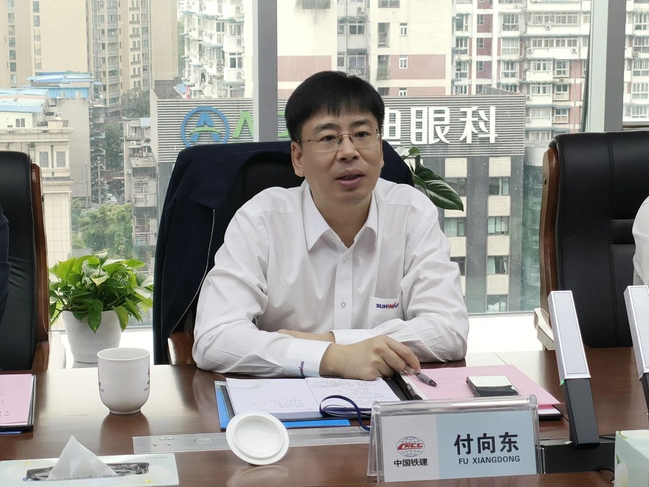 適應新形勢，尋求新合作！山河智能到訪中鐵二十三局