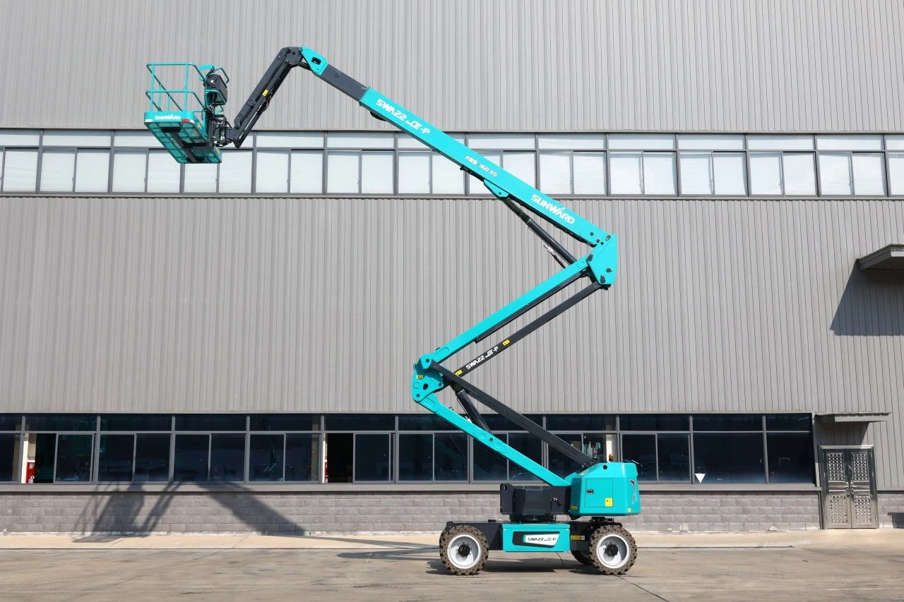 高可靠、高安全、高性能！山河智能新一代P系列電動(dòng)臂式高空作業(yè)平臺(tái)成功下線(xiàn)