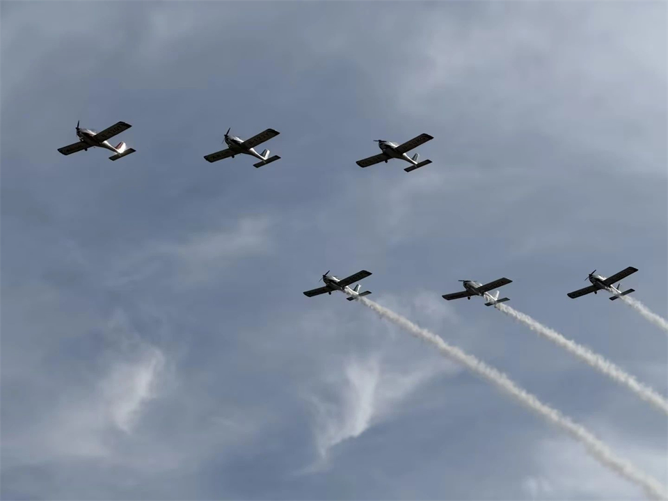 十年織得山河秀，踐行初心創(chuàng)未來！山河飛行表演隊成立10周年慶典活動隆重舉行