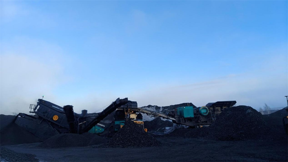 不懼-30℃極寒挑戰(zhàn)，山河普石勒破碎篩分設備穩(wěn)定運行！