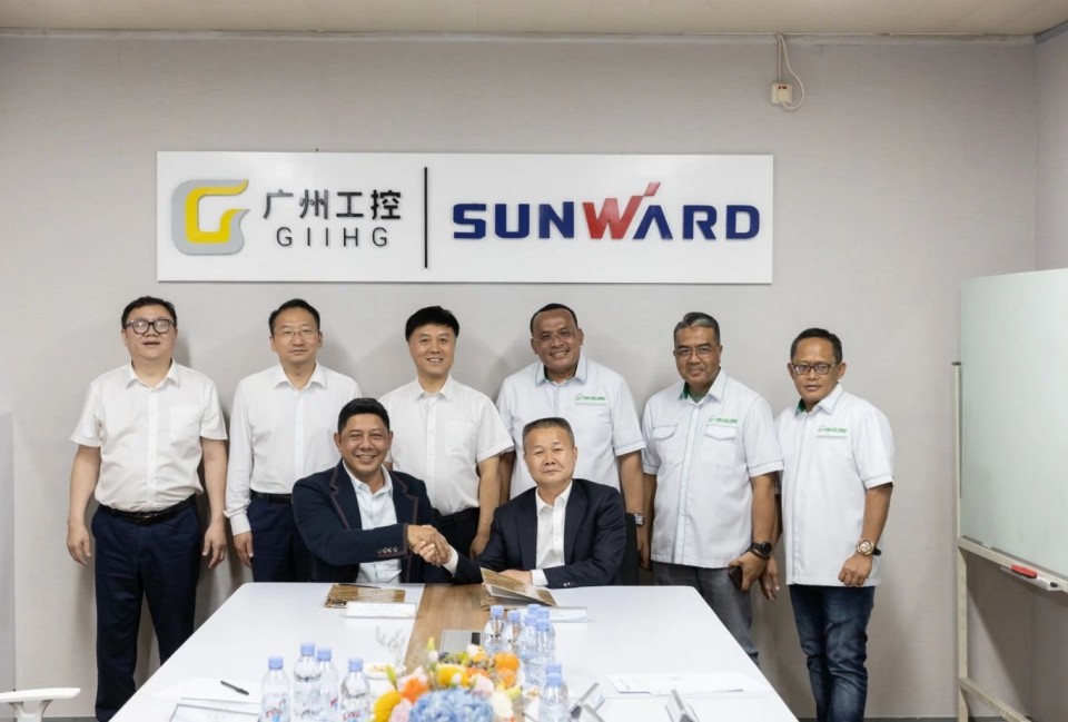 廣州工控集團黨委書記、董事長景廣軍率隊考察山河智能印尼子公司