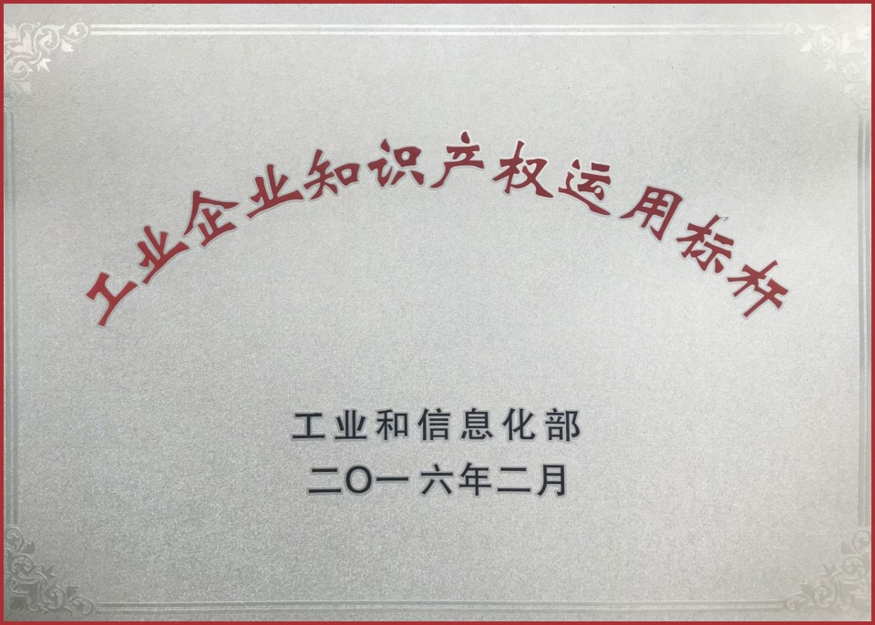 工業(yè)企業(yè)知識產(chǎn)權(quán)運(yùn)用標(biāo)桿