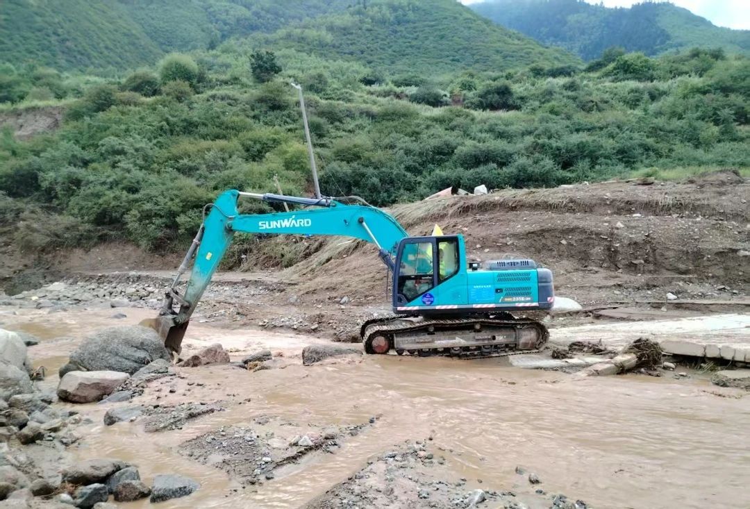 關(guān)注！山河智能緊急馳援甘肅榆中