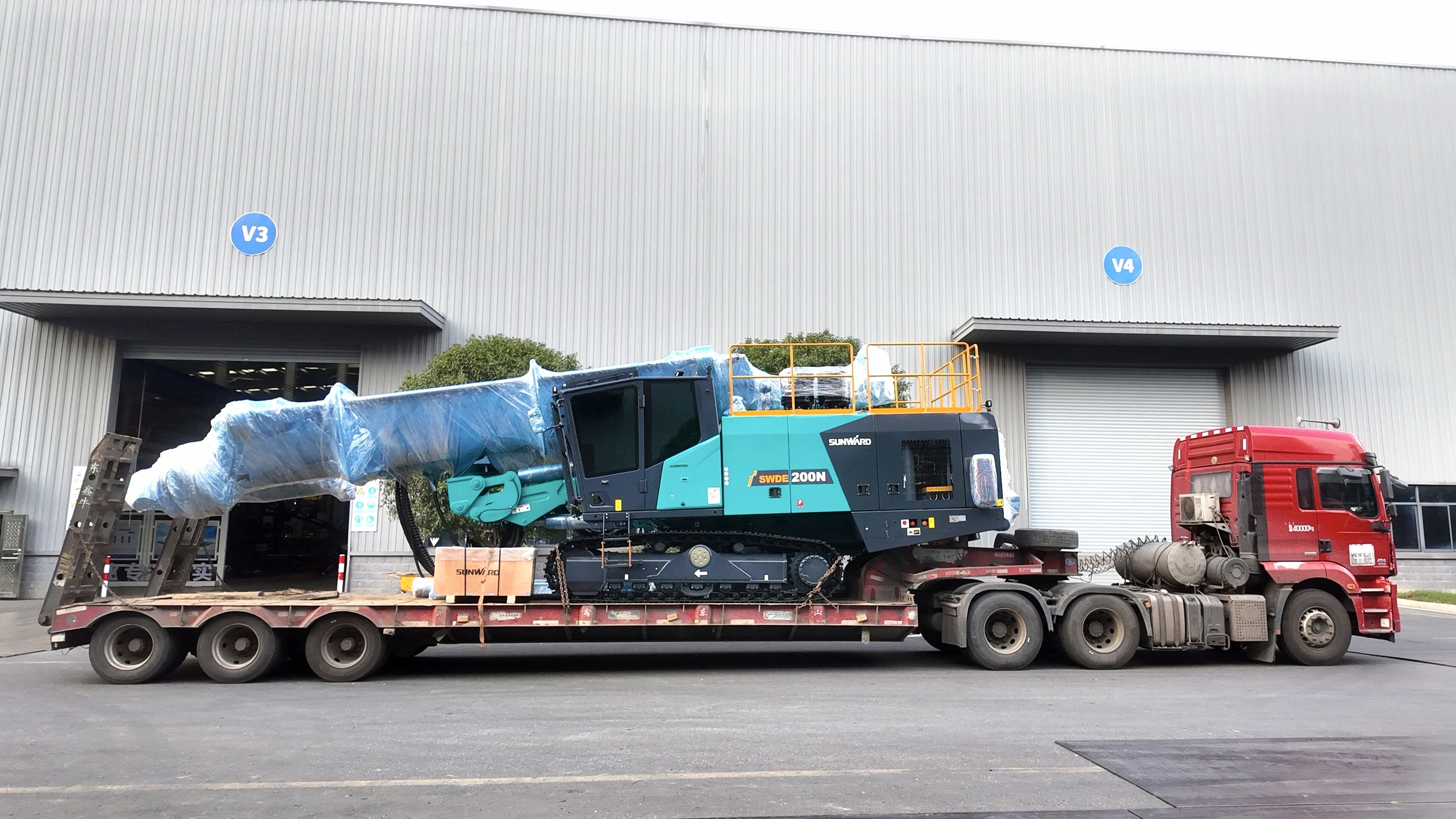 挑戰(zhàn)高海拔高寒工況，山河智能臂式潛孔鉆機(jī)登陸南美市場(chǎng)