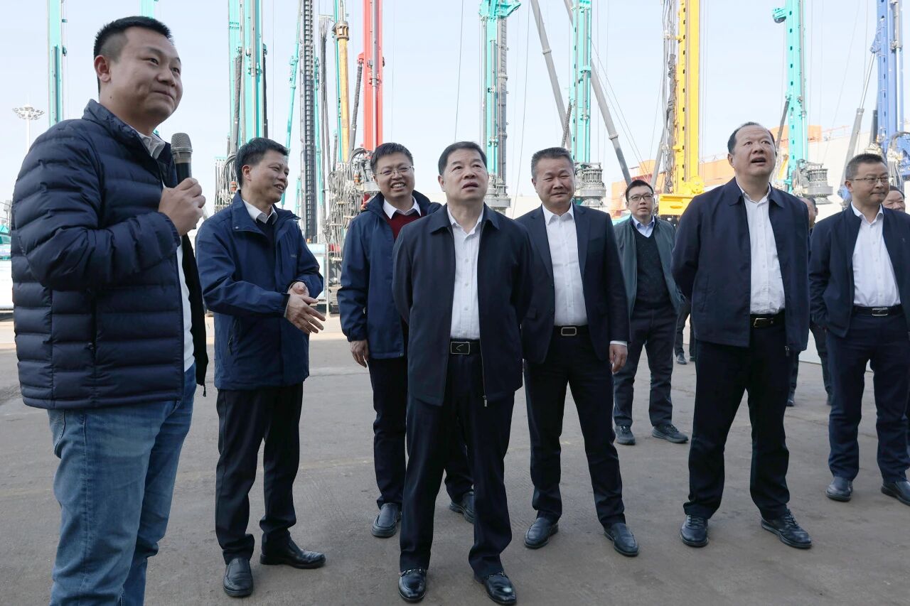 共謀合作、共贏發(fā)展！中國能建葛洲壩集團黨委書記、董事長譚華到訪山河智能