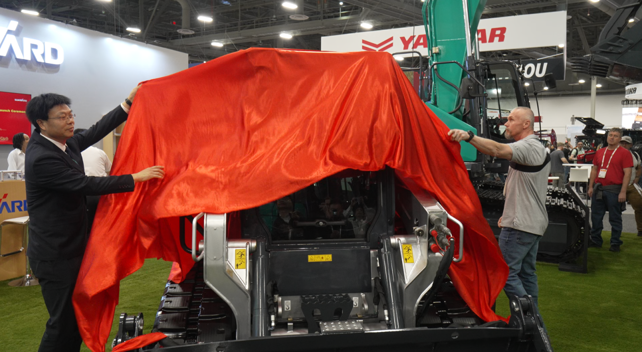 山河智能閃耀2026美國(guó)拉展，新品首發(fā)引關(guān)注