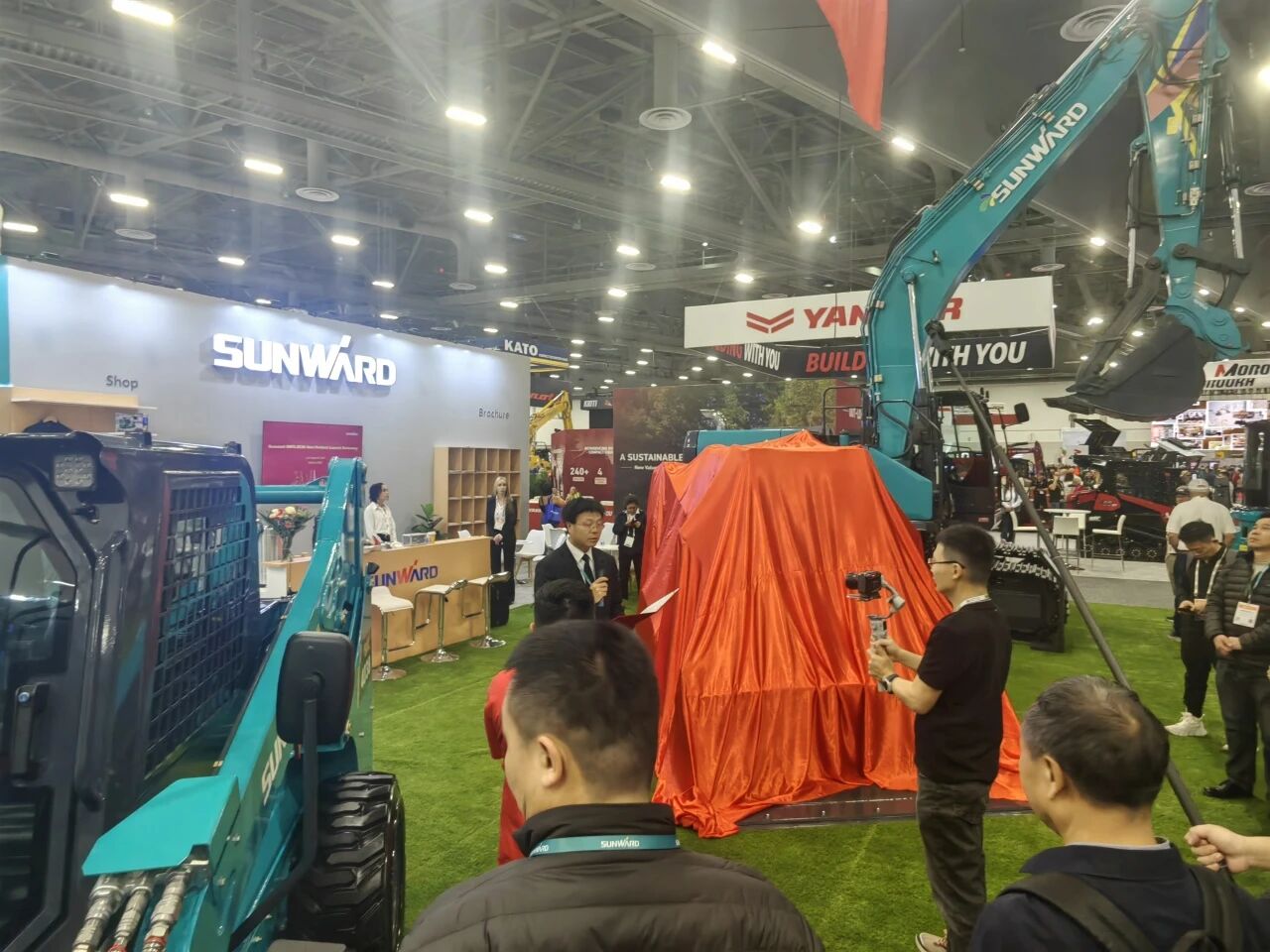 山河智能閃耀2026美國(guó)拉展，新品首發(fā)引關(guān)注