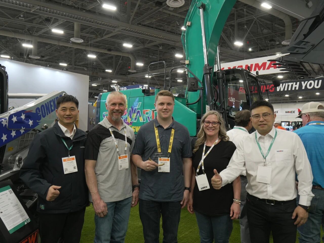 山河智能閃耀2026美國(guó)拉展，新品首發(fā)引關(guān)注