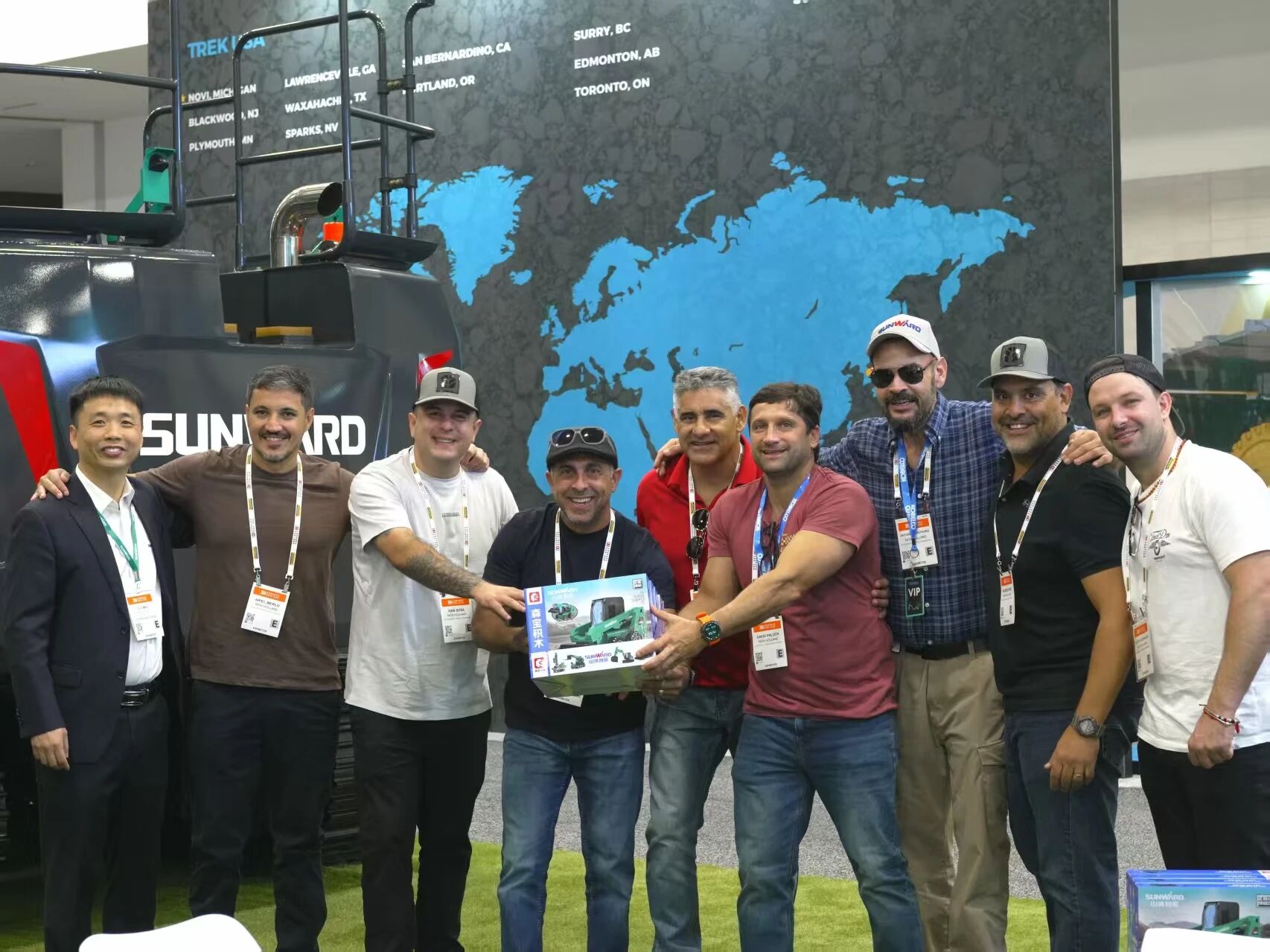 2026美國拉展圓滿收官，山河智能高端定制再獲認可！