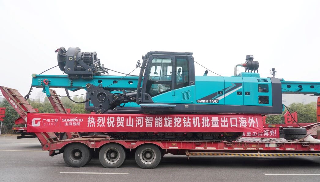 山河智能舉行2026年正月系列發(fā)貨儀式，過(guò)億元設(shè)備奔赴全球