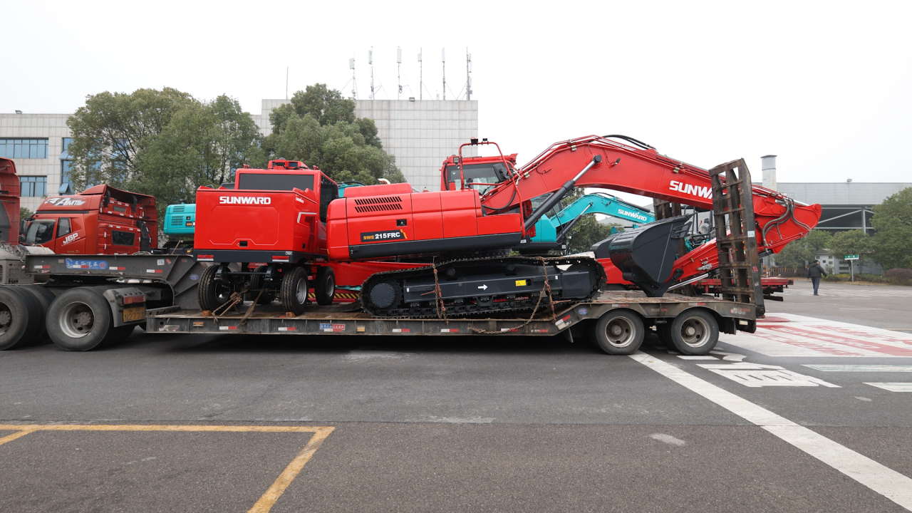 山河智能舉行2026年正月系列發(fā)貨儀式，過(guò)億元設(shè)備奔赴全球