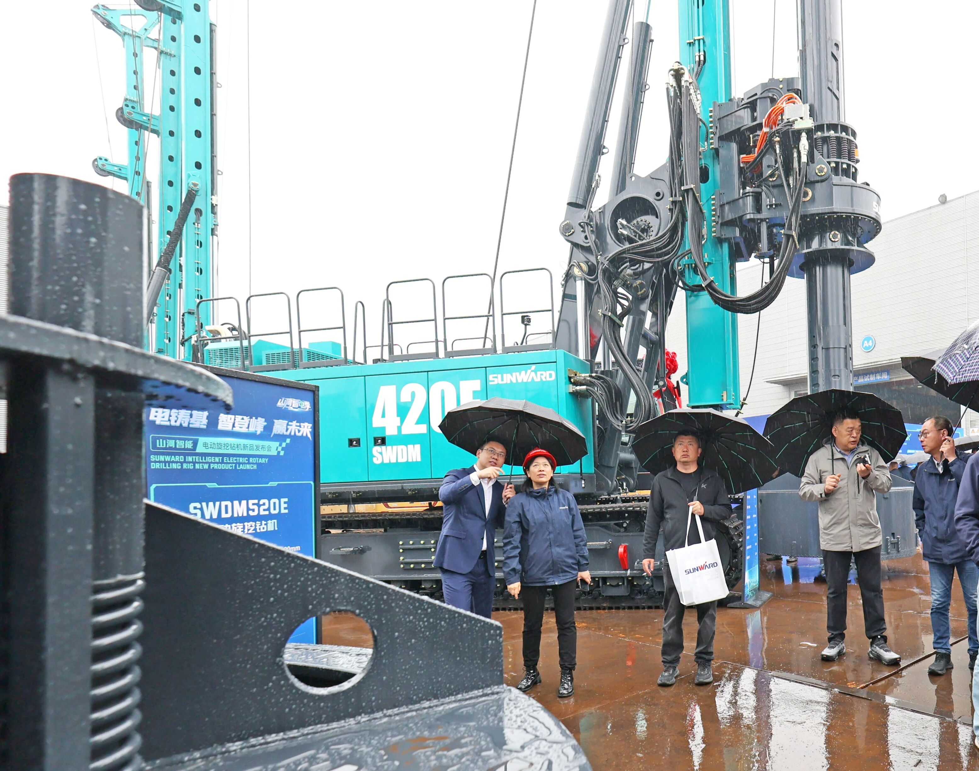 山河智能舉行電動旋挖鉆機新品發(fā)布會，收獲1.2億元訂單